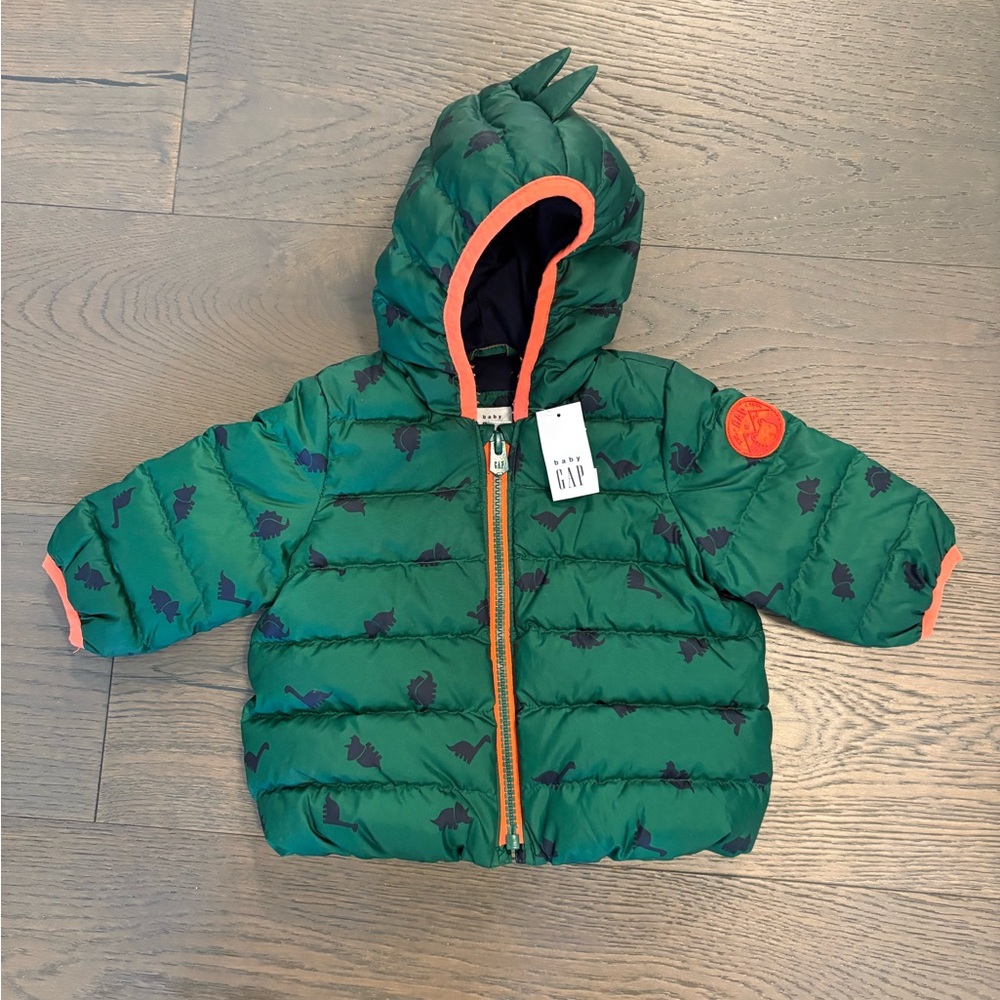 Baby gap dinosaur spring jacket 0-6M NWT ret $98